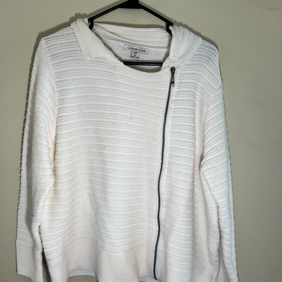Cold Water Creek Ivory Sweater - Picture 1 of 3